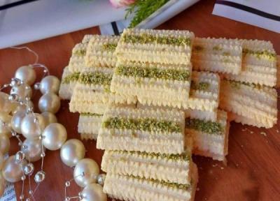 طرز تهیه شیرینی چرخی قزوین طرز تهیه شیرینی چرخی قزوین